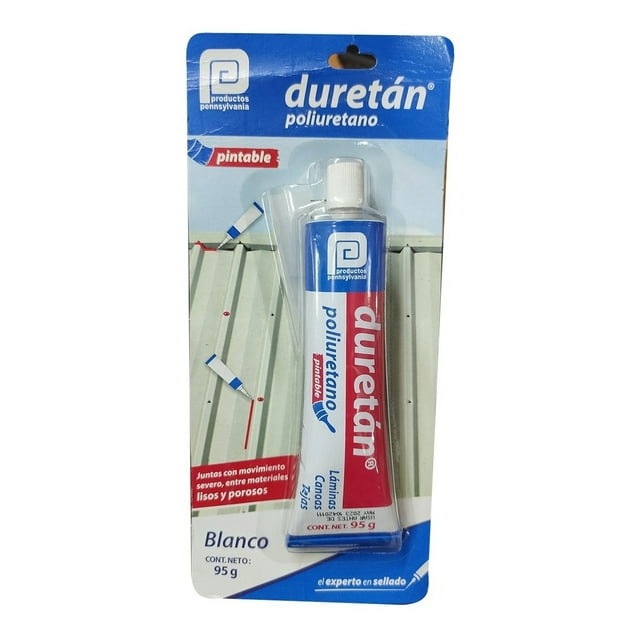 Sellador De Poliuretano Duretán Pennsylvania 95g Pintable