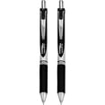thumbnail image 4 of Pentel Energel BL77 Retractable Gel Ink Rollerball Pen - 0.7mm - 54% Recycled - Essential Pack of 5 in Pillow Packaging, 4 of 5