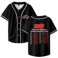 thumbnail image 2 of Sombr The Late Nights & Young Romance Tour Baseball Jersey Shirt V-Neck Women Men Casual Short Sleeve Streetwear Clothes, 2 of 3