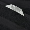 thumbnail image 6 of Superior Oregon Organic Cotton Solid Bath Sheet, Set of 2, Black, 6 of 11