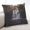 thumbnail image 1 of Ahgly Company Earth Waterfall Coussin Intérieur, 18 Pouces par 18 Pouces, 1 of 6