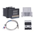 thumbnail image 1 of Digital LED Temperature Controller,Digital PID Thermostat Fast Digital PID Thermostat Digital PID Temperature Controller Extended Durability, 1 of 8
