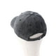 thumbnail image 3 of Gorra de béisbol vintage teñida lavada Sombrero de papá de algodón ajustable de perfil bajo Unisex Sombrero de béisbol de color puro （Negro）, 3 of 5