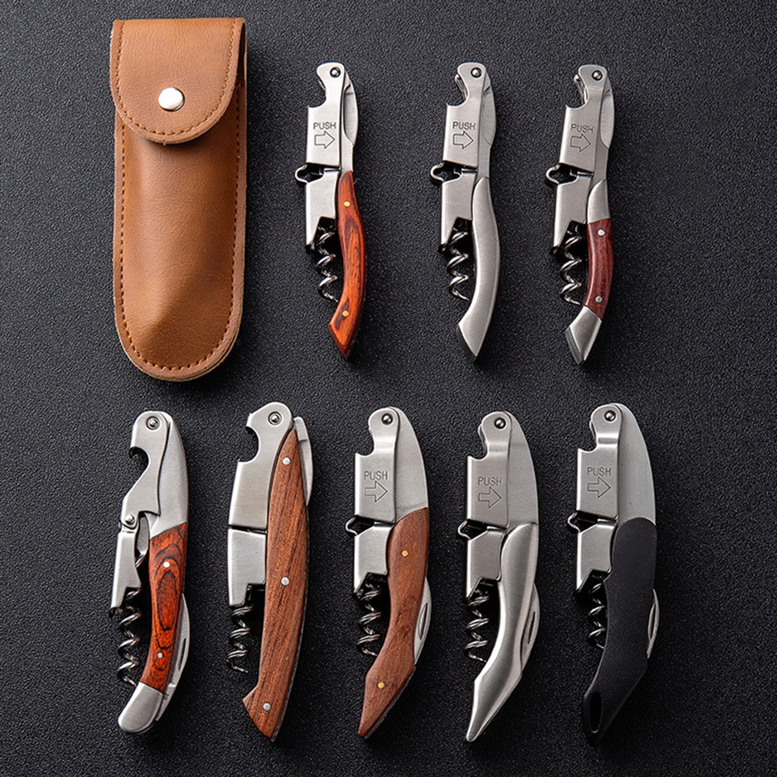 Qianha Mall Red Wine Opener Laborsaving Wine Cork Remover Stainless