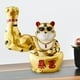 thumbnail image 3 of Organizador de escritorio con forma de estatua de gato de la suerte, contenedor para guardar objetos diversos. Dorado, 3 of 9