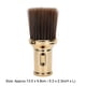 thumbnail image 1 of Cepillo Multifuncional Para Barrer El Pelo Roto, Plumero Para El Cuello, Afeitado, Barba, Barbería, Dorado, 1 of 7