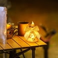 thumbnail image 6 of sruoe Decoration LED Candle Light, Flameless Candles, Flickering Fake Candles, Pumpkin Lantern Electronic Candle, Electric Tea Candles for Halloween, Christmas, Holiday, Anniversary, Wedding, Party, 6 of 6
