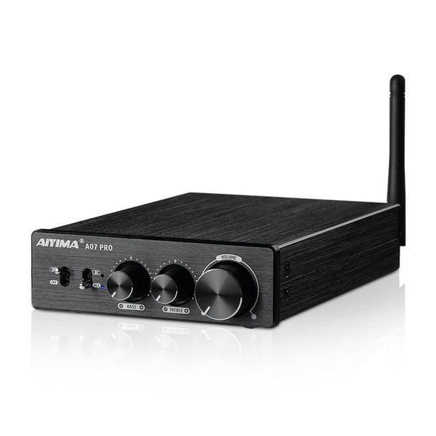 AIYIMA A07 PRO Bluetooth 5.2 Power Home Audio Amplifier 300Wx2