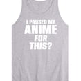 thumbnail image 2 of Instant Message - I Paused My Anime For This Graphic Tank Top, 2 of 5