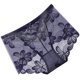 thumbnail image 5 of Bragas de encaje Mujeres Sexy Calzoncillos sin costuras huecos Cintura media Levantamiento de cadera Ropa interior transpirable, Azul, L Scienceny AP001201-16B, 5 of 7
