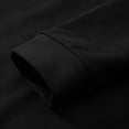 thumbnail image 6 of CHGBMOK Men's T-shirts Solid Color Suede Pullover Round Neck Long Sleeved Sweatshirt Loose Plus Casual Long Sleeved Round Neck Top/Shirt,Sizes M-3XL, 6 of 8
