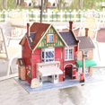 thumbnail image 2 of DIY Casa de Kits de Modelos de Rompecabezas CUTICAT Miniaturas de casa de muñecas de bricolaje, 2 of 8