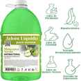 thumbnail image 3 of Jabón Líquido Antibacterial VivoNatural para Manos y Cuerpo aroma Manzana Verde 5 litros, 3 of 4