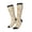 3 Black, variant on Women Crew Soft Moisture-wicking Socks Hippie Bee Honeycomb Pattern Design Cotton Socks, One Size fit All