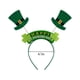 thumbnail image 3 of Headband St. Patrick’s Irish Green Party Decor, St. Patrick’s Day Accessories, Green Irish Headband, Festive Party Decor, St. Patrick’s Celebration Gear, Adjustable Foldable Design, Fabric, 3 of 6