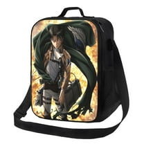 Attack On Titan Lunch Bag Lunch Box Lightweight Durable Lunch Tote Bag Portable Reusable Lunch Box Tote For Work Sport Picnic Camping
