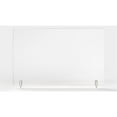 thumbnail image 2 of Ghent's Plastic 24" x 42" Partition Extender with Screws in Clear, 2 of 4