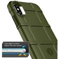 thumbnail image 2 of EGO TACTICAL Rugged Shield Brand Solid Color TPU Phone Case for Apple iPhone X/Xs - OD Green, 2 of 6