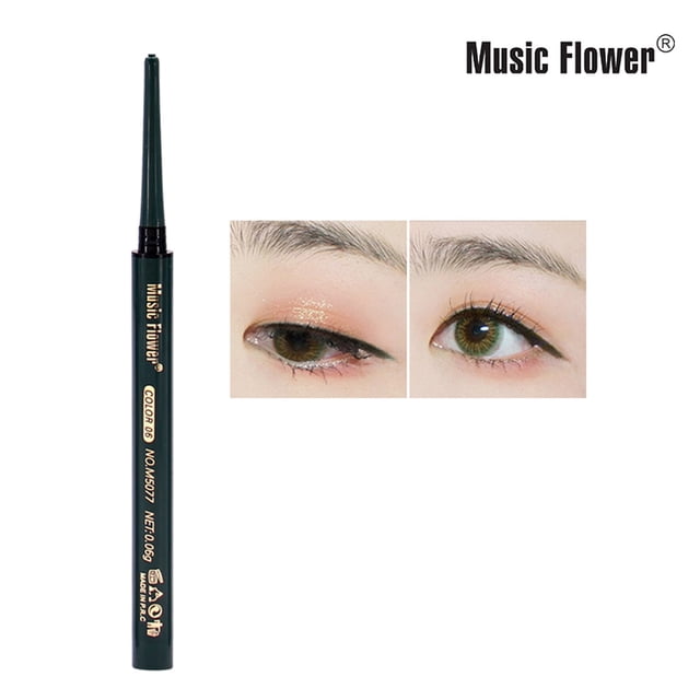 Xihbxyly oferta de hoy Lápiz delineador de ojos de color mate Qincai de larga duración sin maquillaje 0,06 g