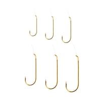 Eagle Claw 121QH Aberdeen Hook Assortment, Gold, 24 Piece