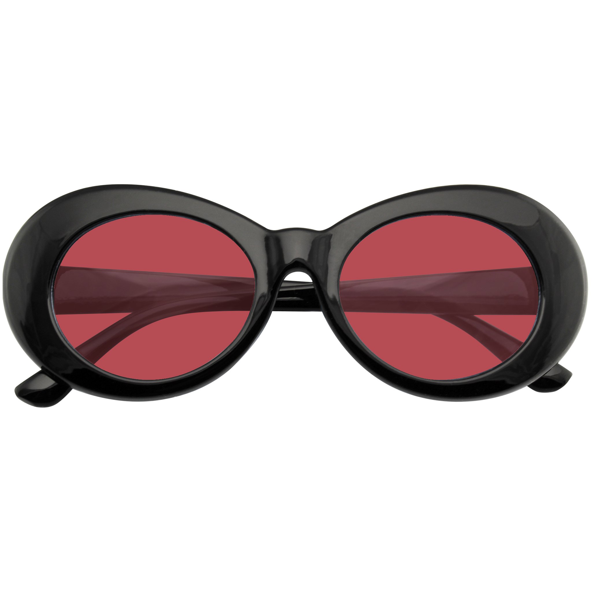 Emblem Eyewear - Round 1990's Fashion Clout Goggle Color Tone Black - Walmart.com