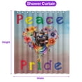 thumbnail image 5 of Peace Love Pride Cane Corso with Rainbow Sunglasses LGBT LGBTQ+ Shower Curtain Italian Mastiff Dog Lover Gifts Idea Waterproof Bathroom Bathtub Curtain - 01004, 5 of 5