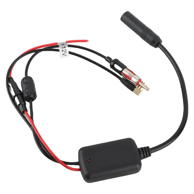 Antenne Voiture DAB+/FM Radio Antenne Antenne Signal Amplificateur de Réception Boosters Tête SMA