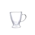 thumbnail image 1 of Moyic Taza de café de vidrio, tazas transparentes de té de doble capa, tazas de vino con aislamiento de leche, restaurante, cóctel, Bar, Mostrada 300ml, 1 of 6