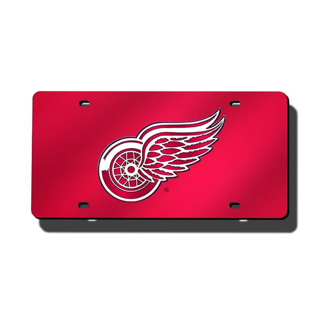 Rico Industries Detroit Red Wings Official NHL Plastic License Plate by Rico Industries 295066