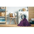thumbnail image 2 of Ahgly Tapis Rectangulaire Lavable en Machine Intérieur Transitionnel Orchidée Foncée Violet, 2 Pieds x 5 Pieds, 2 of 7