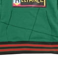 thumbnail image 5 of AACA Men's Varsity Patch Hoodie, Colorblock Pullover Sweatshirt for HBCU Pride, Charcoal/Red Line, 5 of 7