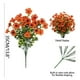 thumbnail image 2 of Flores artificiales, flores falsas, flores artificiales, paquete de 10, flores de viola artificiales con tallos de pino y violeta, plantas decorativas realistas para la decoración del hogar, simulació, 2 of 4