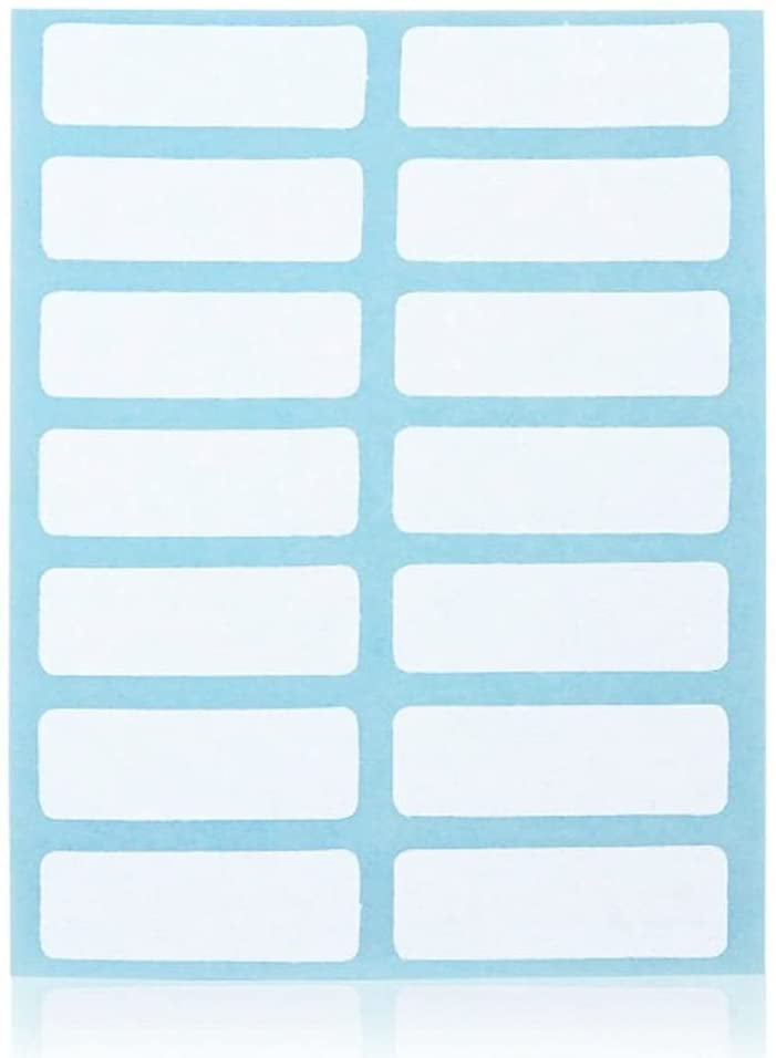 12sheets self adhesive sticky white label writable name sticker Blank labels  CJ 