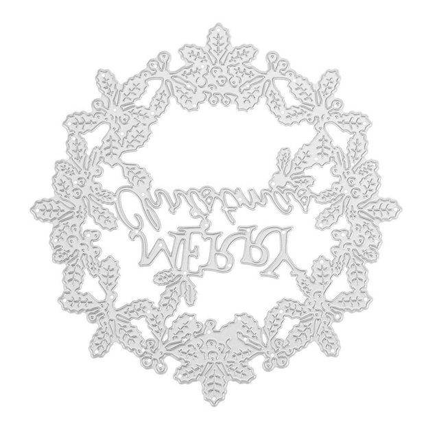Wdftyju Troqueles de corte de Navidad Stencil Scrapbook Embossing Tarjeta de álbum de bricolaje (MS-519) Wdftyju 2vp3dw5vd6dn2ns1D05