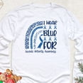 thumbnail image 1 of Juvenile Arthritis Awareness Month I Wear Blue Ribbon Sweatshirt, 1 of 4