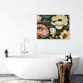 thumbnail image 5 of Acheng Bee Decor Wall Art Flower Bee Pictures Wall Decor Canvas Prints Framed Artwork Paintings Home Decorations for Bathroom Kitchen Bedroom Living Room 20x16inch, 5 of 6