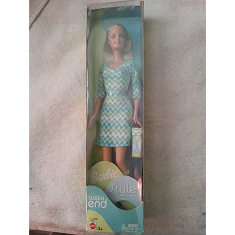 narre Sidelæns Onkel eller Mister Barbie Style Weekend Doll 2002 Mattel #C1981 - Walmart.com