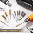 thumbnail image 2 of Hole Brush Cleaning Brush Set Steel Wire Hole Brush Set Stainless Steel Cleaning Brush for Electric Impact Drill, 2 of 7