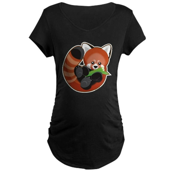 CafePress - Redpanda Maternity Dark T Shirt - Maternity Dark T-Shirt