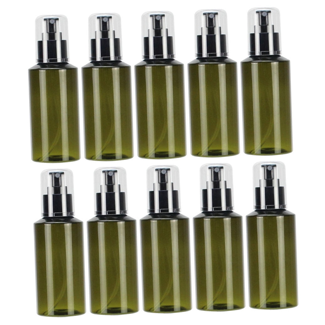 FONDOTIN 10Pcs Portable Fine Mist Spray Bottles for Travel Durable Cosmetic Containers