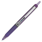 PILOT 089423 V7 Rt Liquid Ink Retractable Rollerball Pen, 0.7 Mm. Fine Tip, Purple Ink - Barrel