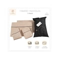thumbnail image 2 of Juego de Sábanas Individual 2800 Hilos Extra Suave Premium Textura Rayada Soft Nature, 2 of 5