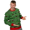thumbnail image 5 of UglyChristmasSweater Garland & Ornaments 3D Balls Funny Adult Unisex Festive Knitted, 5 of 5