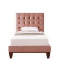 thumbnail image 3 of Blake Beds Blush Velvet Full Button Tufted, 3 of 7