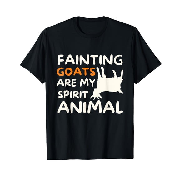 Fainting Goats Are My Spirit Animal - Funny Goat Lover T-Shirt