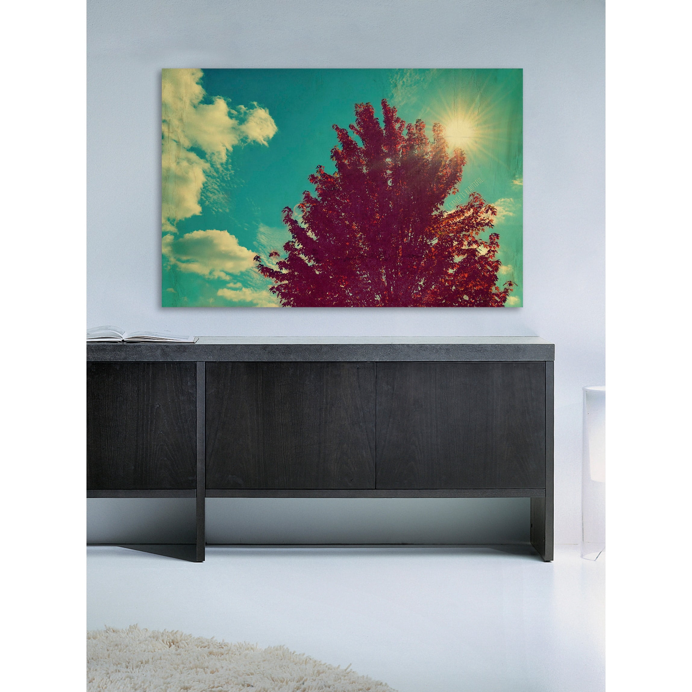 Marmont Hill "Change Is Beautiful" by Robert Dickinson Painting Print on Canvas