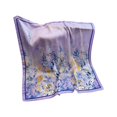 thumbnail image 6 of UJNDER Women's Elegant Silk-like Blend Print Scarf Lightweight Sheer Cover Up Shawl for Adult Daily Wear and Occasions Scarf for Women,Purple_003,One Size, 6 of 6