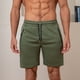 thumbnail image 3 of WILLBEST Pantalones Cortos de Verano para Hombre, Pantalones Cortos de Color Liso con Corbata, Pantalones de Cinco Cuartos Transpirables y Frescos., 3 of 8