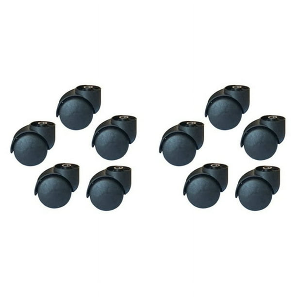 Ruedas Para Silla De Oficina De 2 Pulgadas, Ruedas Giratorias De Repuesto Para Silla, Ruedas Resistentes Para Muebles, 10 Piezas