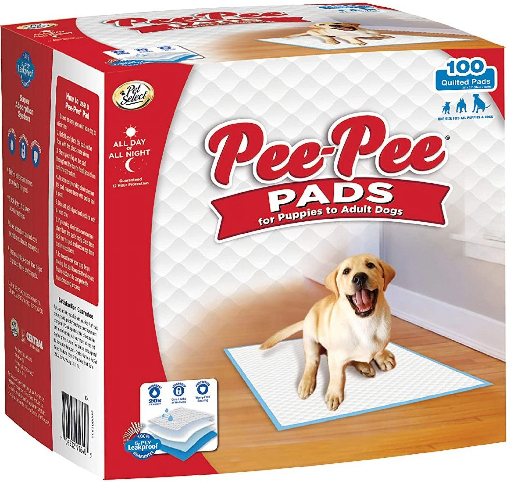 Pee pad walmart sales
